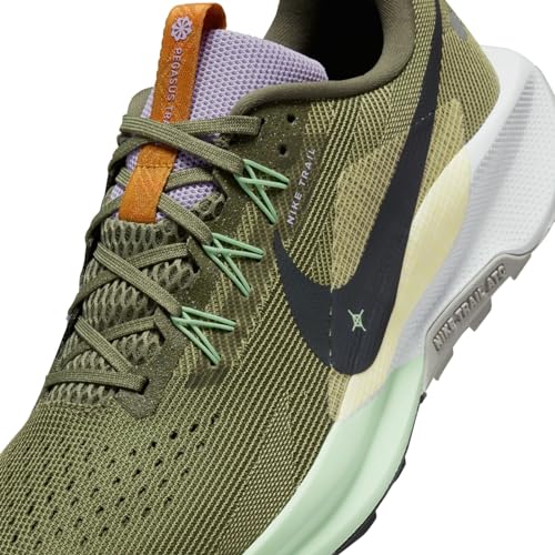Nike Pegasus Trail 5 Men's Trail Running Shoes (DV3864-200, Medium Olive/Neutral Olive/Vapor Green/) Size 12