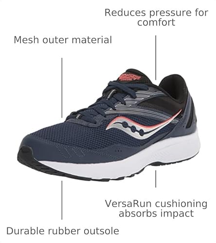 Saucony Mens Cohesion 15 Running Shoe