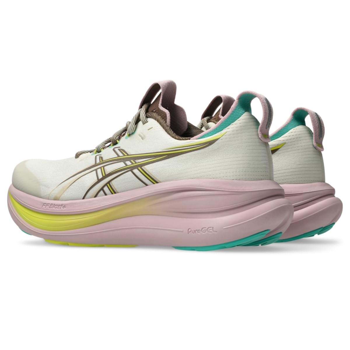 ASICS Women's Gel.Nimbus 28 Trail Running Shoes, 5.5, Light DUST/Clay Canyon
