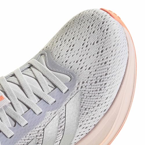 adidas Women's Response Pace Running, Dash Grey/Silver Metallic/Beam Orange, 8