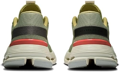 On Womens, Cloudnova Form 2 Chalk/Salmon 9.5 Medium