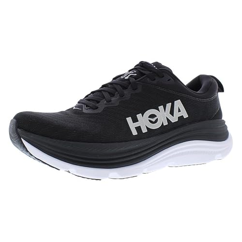 HOKA Gaviota 5 Womens Shoes Size 7, Color: Black/White - alternate view 5