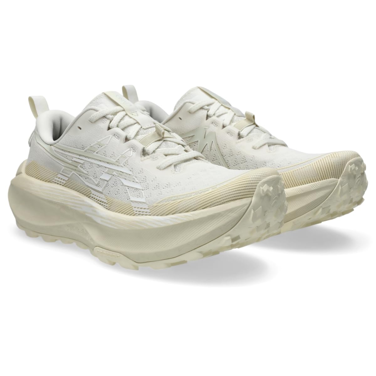 ASICS Men's Trabuco Max 4 Running Shoes, 10, Cream/White