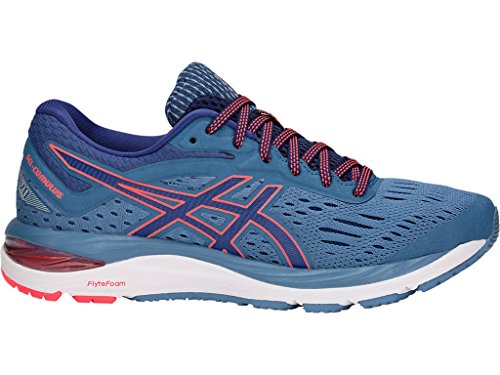 ASICS Women's Gel-Cumulus 20 Running Shoes, 7, Azure/Blue Print