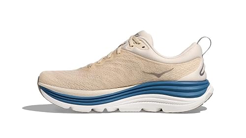 Hoka Men's Gaviota 5 Birch/Foggy Night 11 Wide - alternate view 2