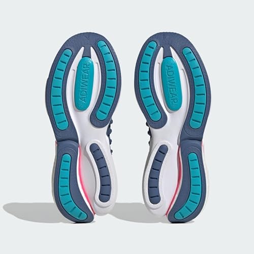 Adidas Womens Alphaboost V1 Crew Blue/Lucid Pink/Lucid Cyan 10