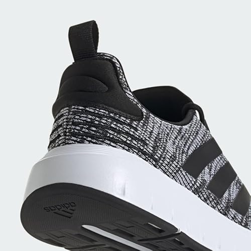 adidas Swift Run Shoes Black/Black/White