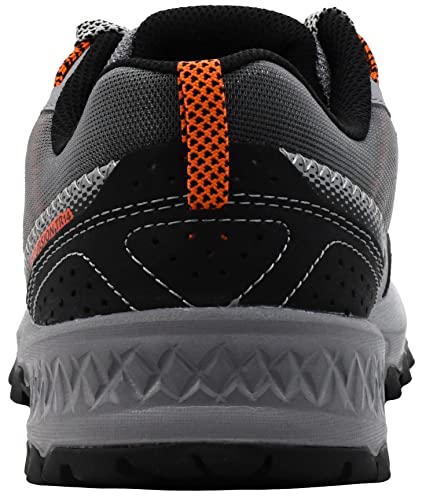 Saucony Men's Excursion Tr14 Grey/Orange Trail Running Shoe 12 M US