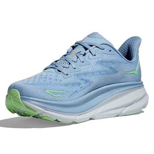 Hoka One One Clifton 9 Men's Gymnastics Shoes, Blue, 9 Men