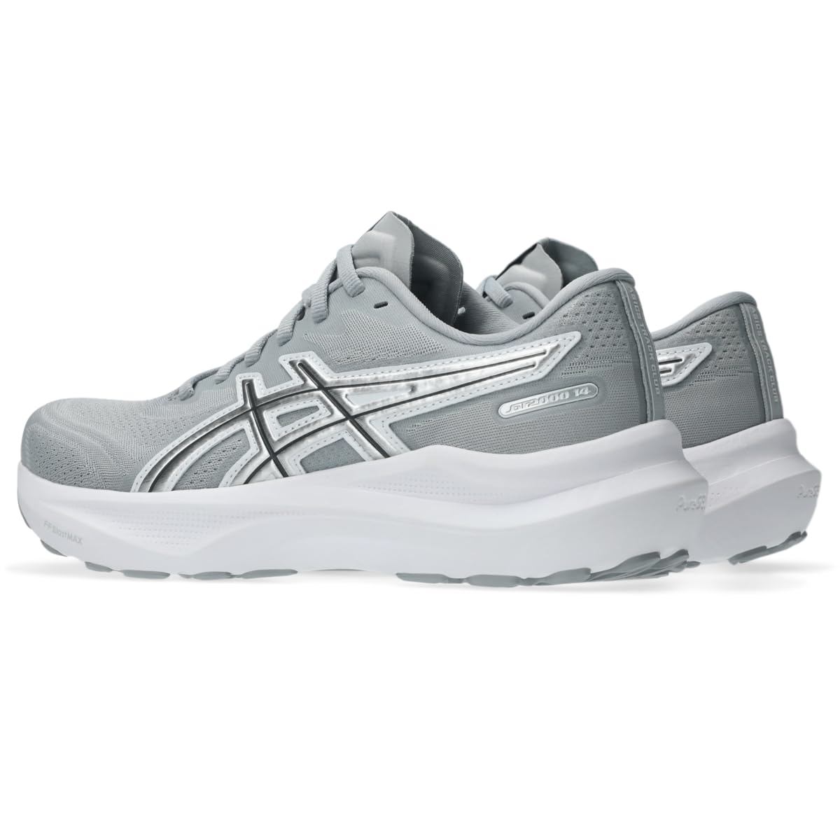 ASICS Men's GT.2000 14 Running Shoes, 9.5, Piedmont Grey/Pure Silver