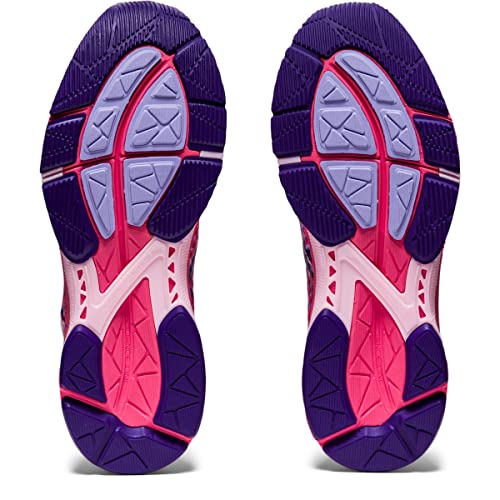 ASICS Women's Noosa Tri 11 Running Shoes, 7.5, Pink Cameo/Gentry Purple
