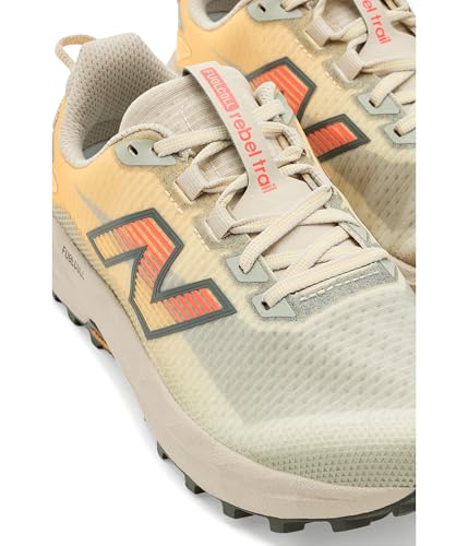 New Balance Womens FuelCell Rebel Trail White Peach/Timberwolf 8.5 B - Medium