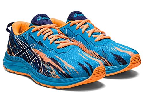 ASICS Kid's Gel-Noosa TRI 13 Grade School Running Shoes, 1.5, Island Blue/White