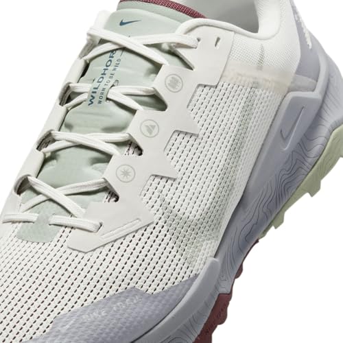 Nike Wildhorse 8 Men's Trail Running Shoes (DR2686-007, Phantom/Infinite Gold/Burgundy Crush/Jade Horizon) Size 12. - alternate view 7