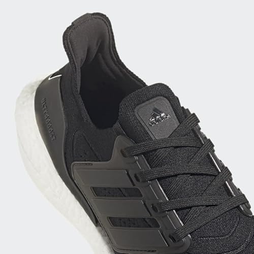 adidas Women's Ultraboost 21, Black/Black/Grey, 8.5