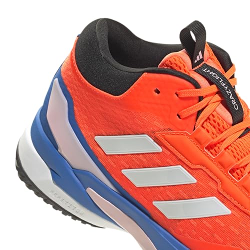 adidas Men's Crazyflight 6 Mid Top, Team Solar Orange/Zero Metallic/Bright Royal, 11.5