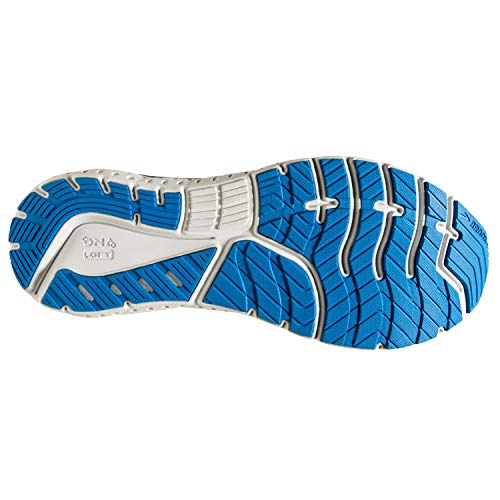 Brooks Mens Glycerin 18 Running Shoe - Black/Ebony/Blue - D - 8.5