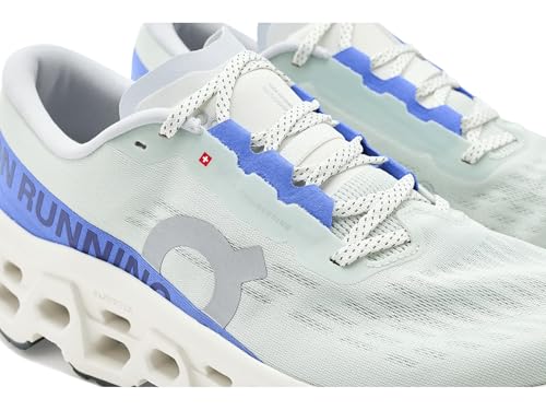 On Men's Cloudmonster 3 Sneaker, Iceberg/Ivory, 10