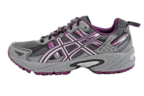 ASICS Women's Gel-Venture 5 Frost Gray/Gray/Silver/Magenta Running Shoe 9 M US