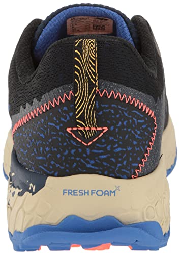 New Balance Men's Fresh Foam X Hierro V7 Running Shoe, Nb Navy/Black/Bright Lapis, 10.5
