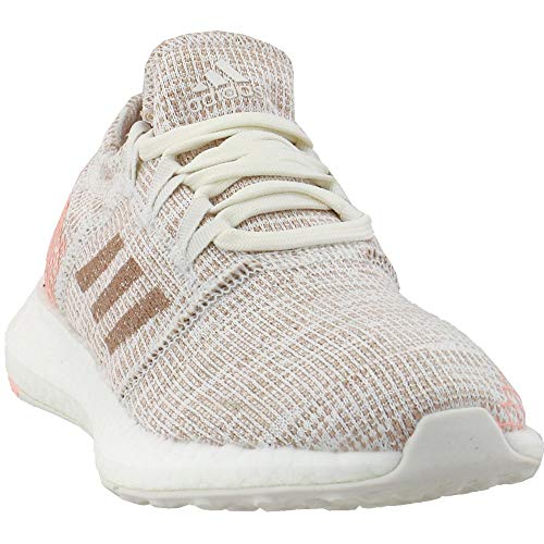 adidas K Pureboost Element White/Pearl/Org Gs Running 6.5
