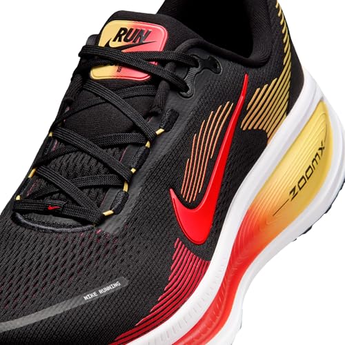 Nike Mens Vomero 18 Black/Bright Crimson/Light Crimson 9 Medium