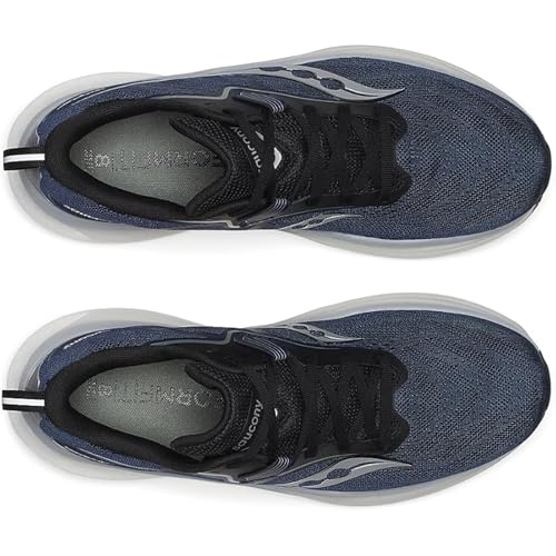 Saucony Men's Tempus 2 Sneaker, Navy/Black, 11.5