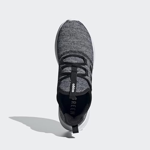 adidas Women's Cloudfoam Pure 2.0 Running Shoes, Black/Black/White , 7