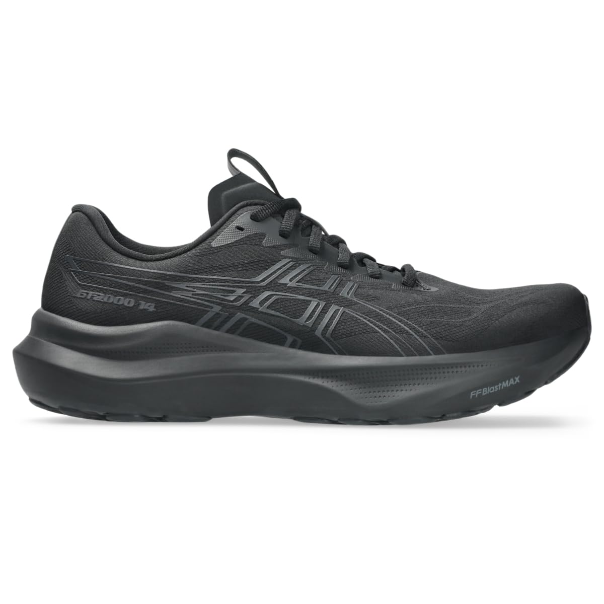 ASICS Men's GT-2000 14 Running Shoes, 10, Black/Graphite Grey - alternate product view 8