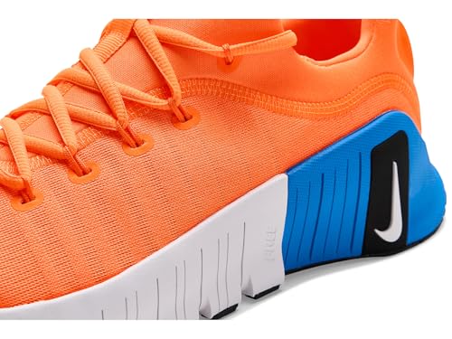 Nike Mens Free Metcon 6, Total Orange/White/Photo Blue/Black 10.5 Medium