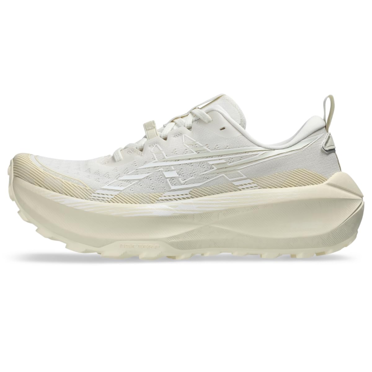 ASICS Men's Trabuco Max 4 Running Shoes, 10, Cream/White