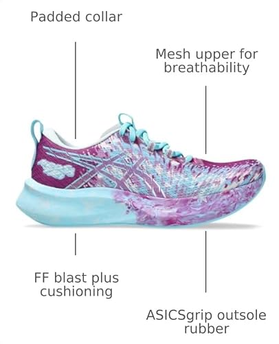 ASICS Women's Noosa TRI 16 Running Shoes, 5, Bold Magenta/Cool Grey