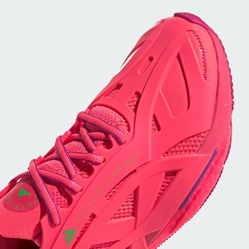 adidas Women's Solarglide Sneaker, Turbo, 9