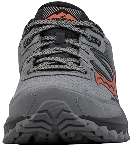 Saucony Women's Excursion TR14 Grey/Orange Running Shoe 7.5 M US