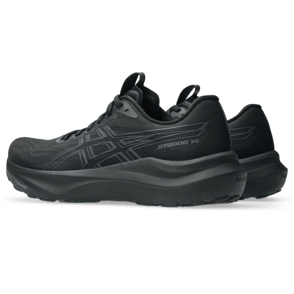 ASICS Men's GT-2000 14 Running Shoes, 10, Black/Graphite Grey - alternate product view 3