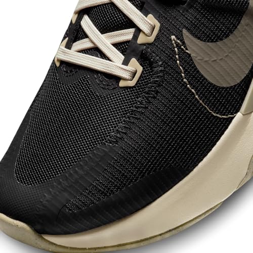 NIKE Men's Men's Low-top SneakersTrail Running Shoe, Black Ironstone Khaki Sanddrift Phantom, 8 US