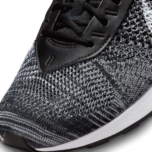 Air Max Flyknit Racer in Black White by Nike