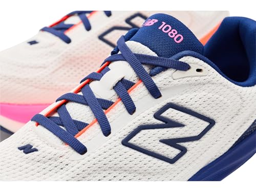 New Balance Women's Fresh Foam X 1080 V15 Running Shoe, Sea Salt/Blue Oyster, 8.5