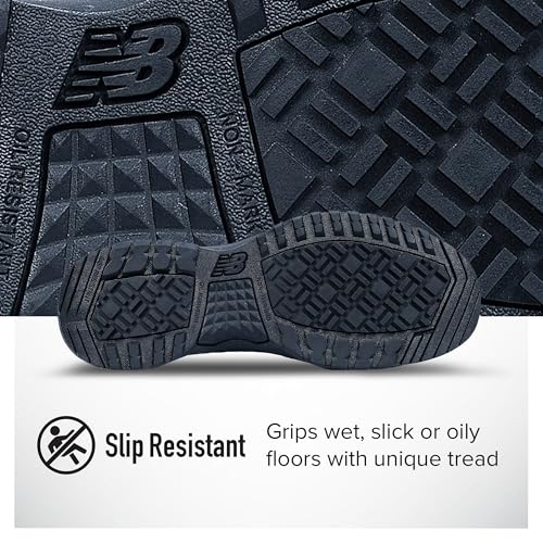 Men's New Balance Quikshift Composite Toe Industrial Work Shoes in Black/Black/Black alternate view 2