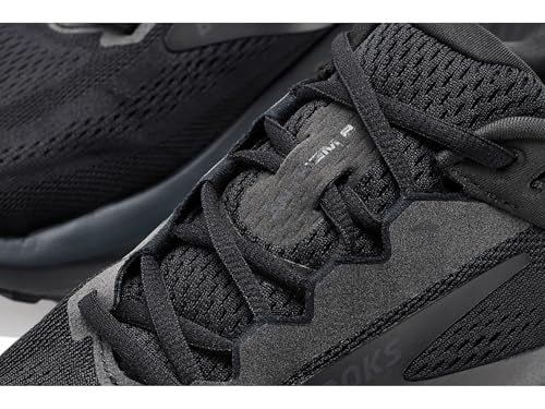 Brooks, Mens, Anthem 8, Black/Black/Ebony, 12, Wide