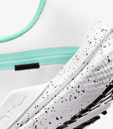 Nike Winflo 10 Women's Road Running Shoes (White/Black/Emerald Rise FN7106-100, US Footwear Size System, Adult, Women, Numeric, Medium, 6)