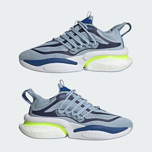 Adidas Mens Alphaboost V1 Wonder Blue/Lucid Lemon/Team Royal Blue 10.5
