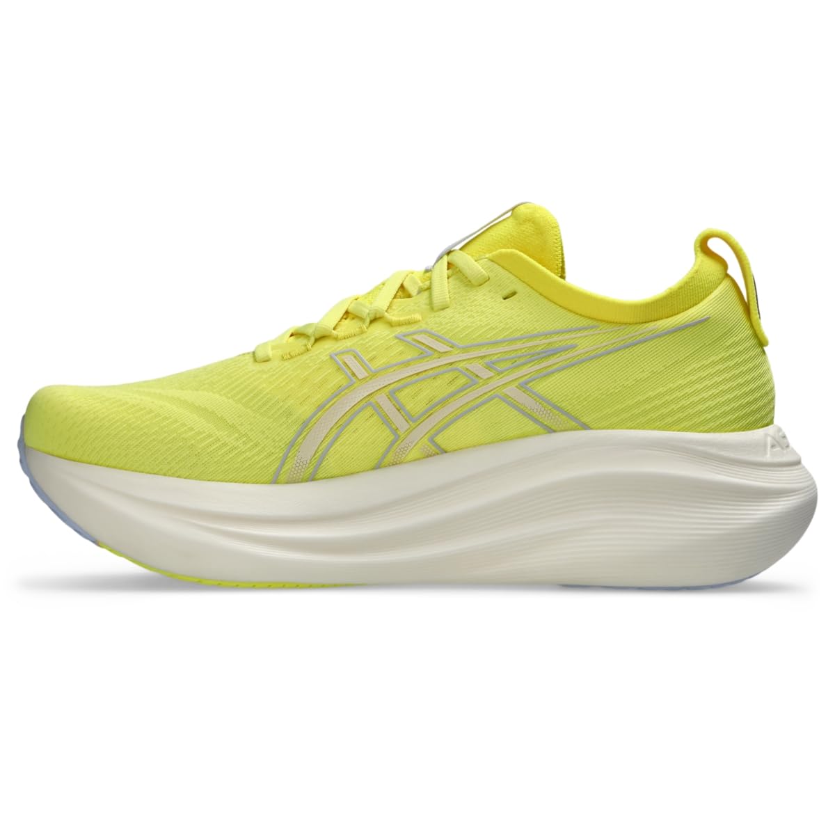 ASICS Men's Gel-Nimbus 27 Running Shoes, 11, Citron/Cream