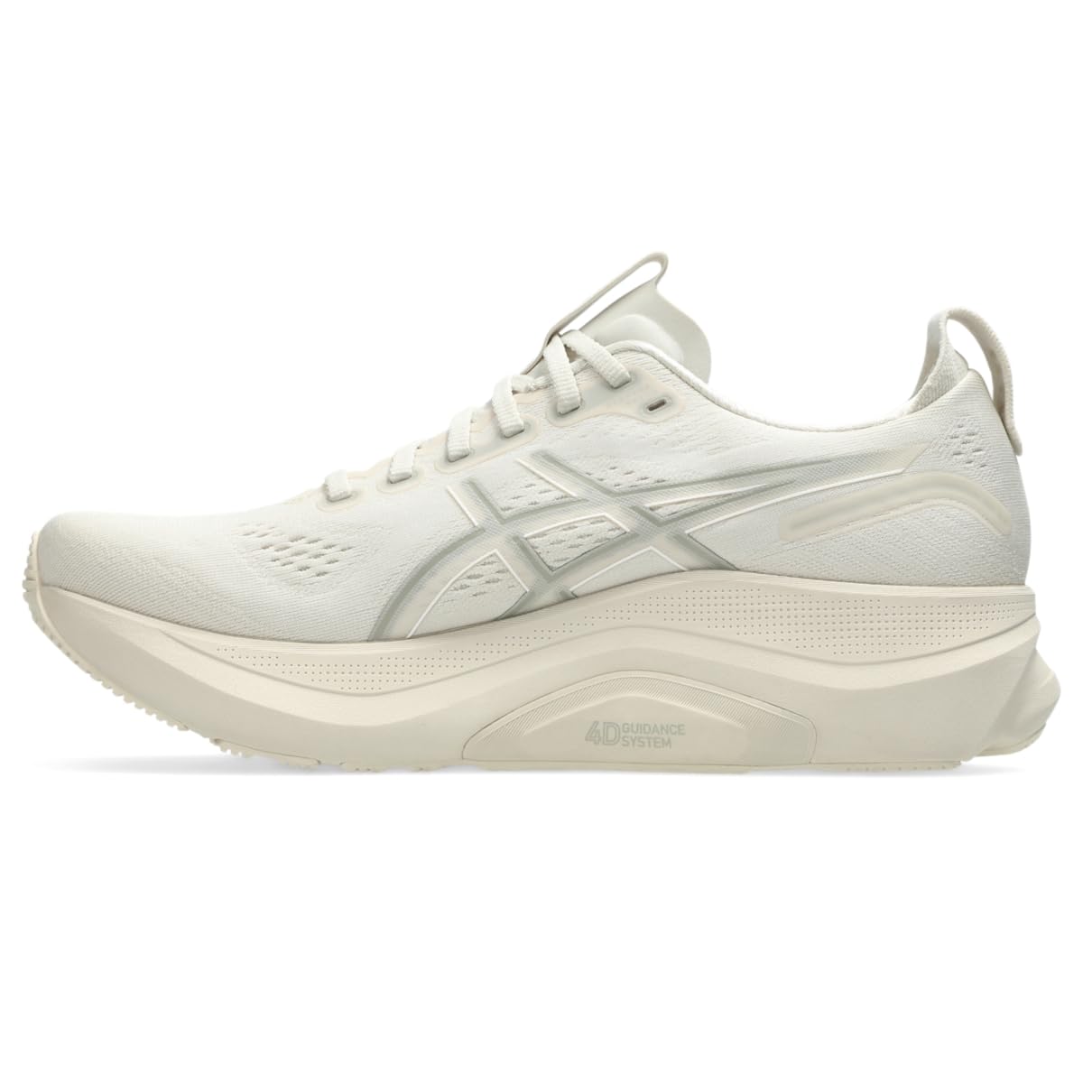 ASICS Men's Gel-Kayano 32 Running Shoes, 11.5, Oatmeal/Meteor Grey