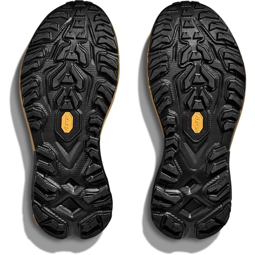 Hoka Women's Mafate 5 Black/Gold 9.5 Medium - alternate view 8