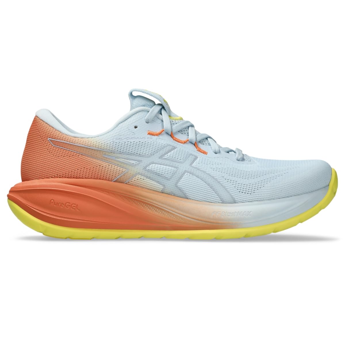 ASICS Men's Gel-Cumulus 28 Running Shoes, 10.5, Sky/Sun Peach - alternate product view 8