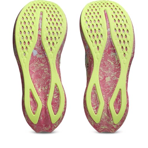ASICS Noosa TRI 16 White/EDO Purple, Lucid Yellow Bright Rose, 6 US