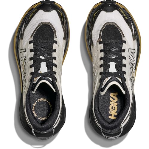 Hoka Women's Mafate 5 Black/Gold 9.5 Medium - alternate view 7
