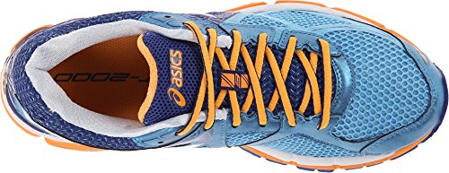 ASICS Women's GT-2000 3 Trail Running Shoe Soft Blue/Silver/Deep Blue 5 B - Medium