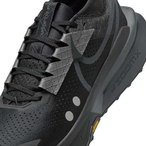 Nike Zegama 2 Men's Trail Running Shoes (FD5190-002, Black/Velvet Brown/Metallic Platinum/Anthracite) Size 7.5